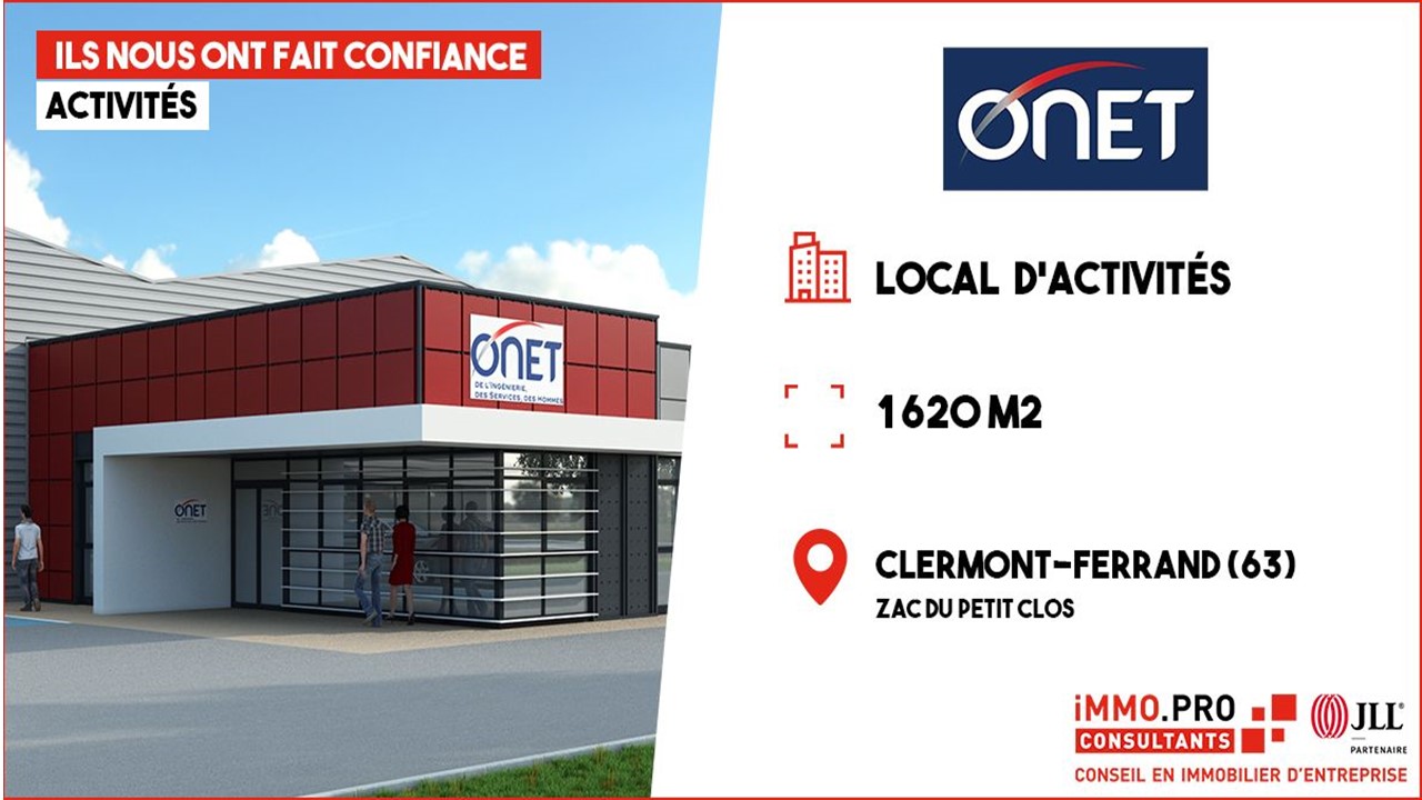 ILS NOUS ONT FAIT CONFIANCE - ONET - NEUF - 1620 M²