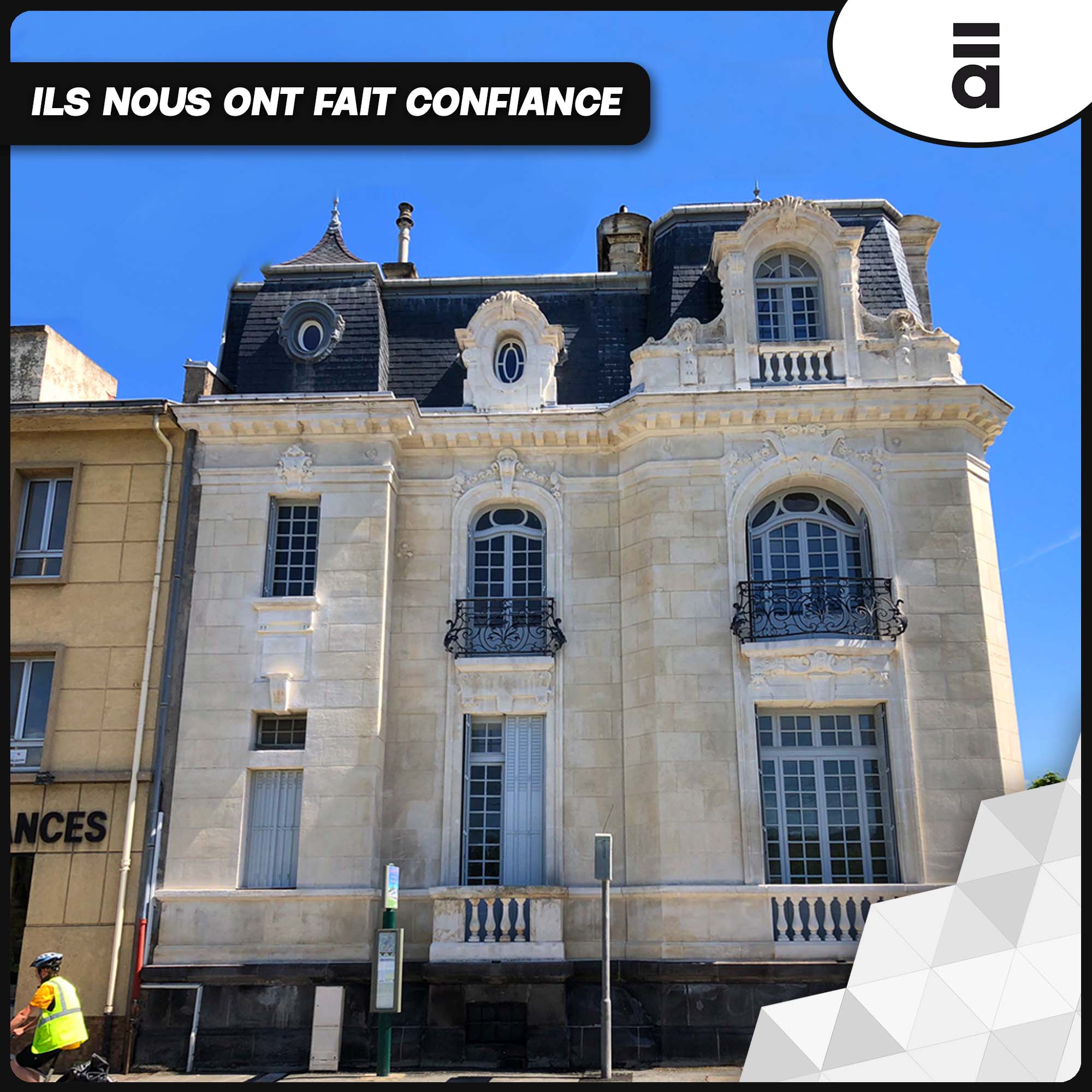 ILS NOUS ONT FAIT CONFIANCE - ALL CONTENT'S - CLERMONT REPUBLIQUE - BUREAUX - 363 M² - 