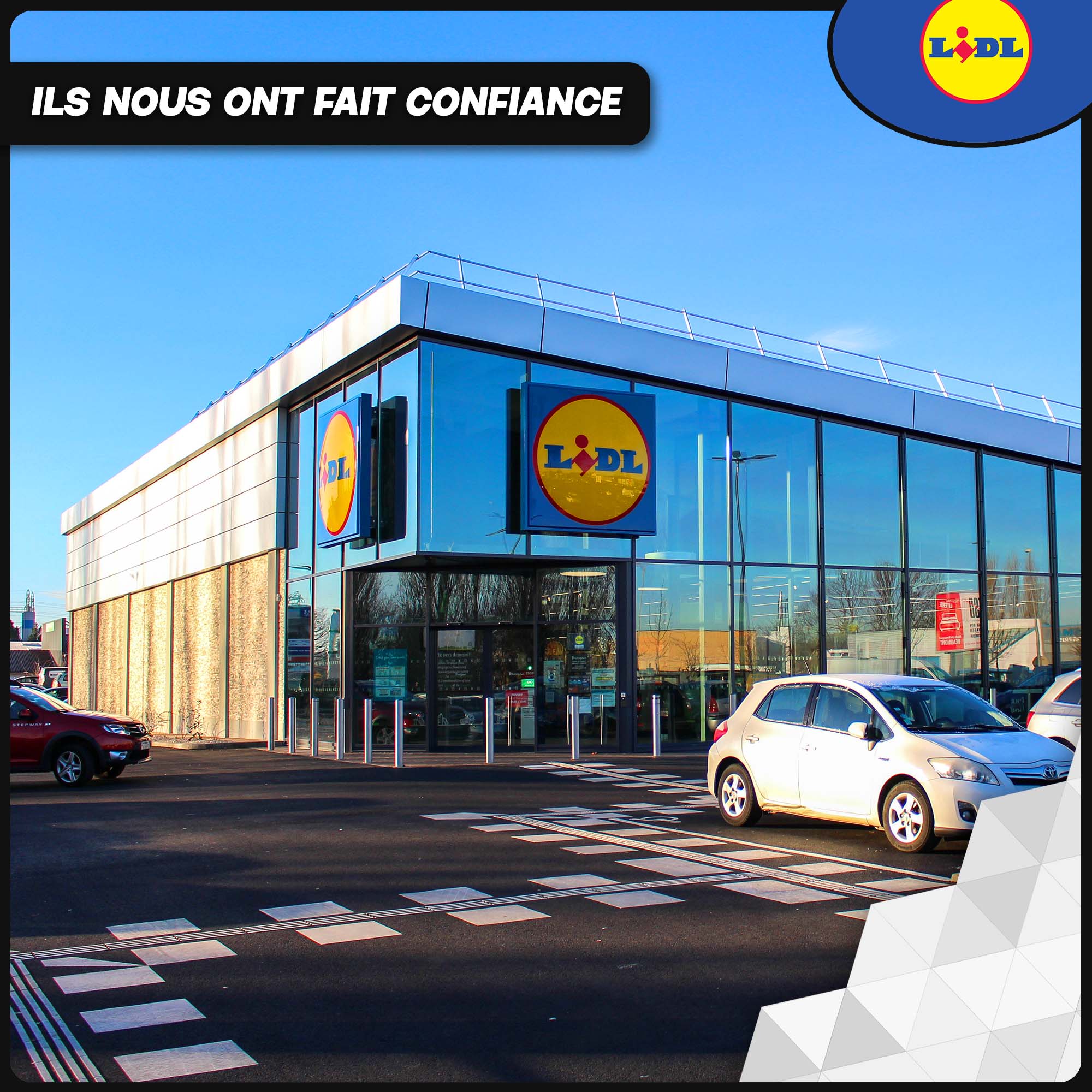 ILS NOUS ONT FAIT CONFIANCE - LIDL - GERZAT - 1 500 M² - LOCAL COMMERCIAL 