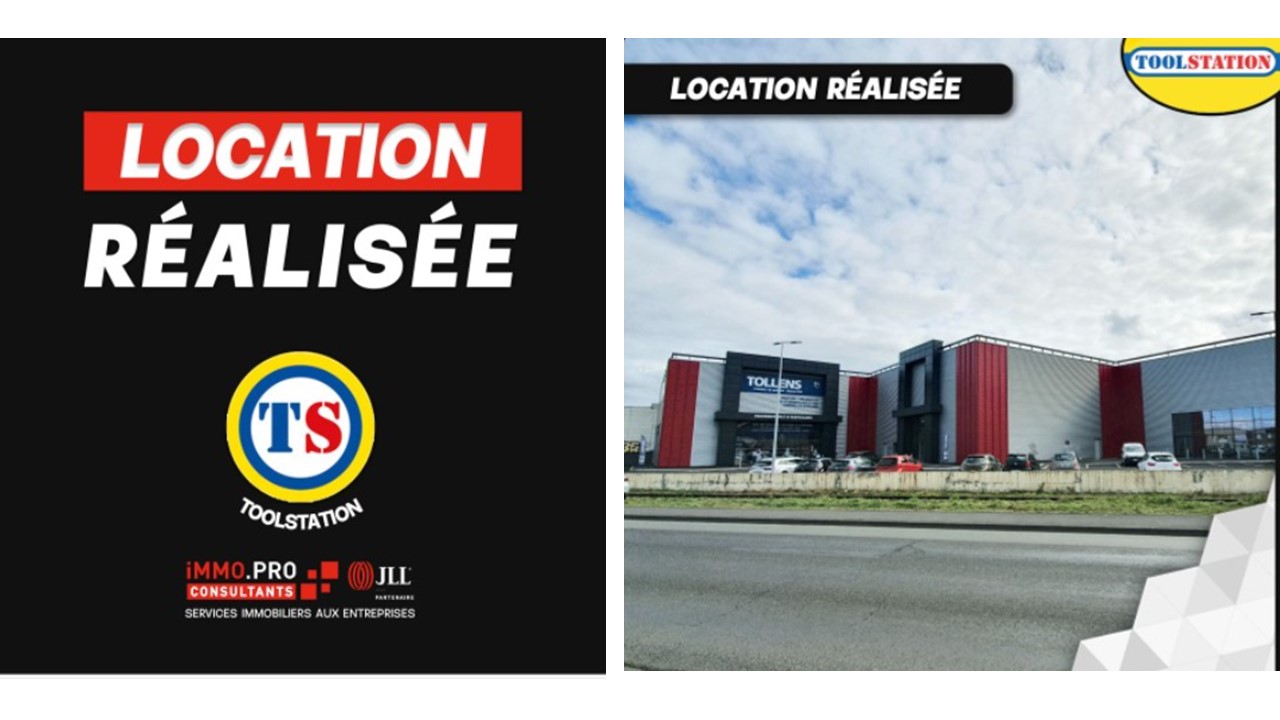 TRANSACTION RÉALISÉE TOOLSTATION - ZI LE BREZET - LOCAL COMMERCIAL 300 M² 