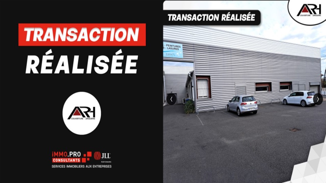 TRANSACTION REALISEE - ARH -  LE BREZET - CLERMONT FERRAND - 990 M² 