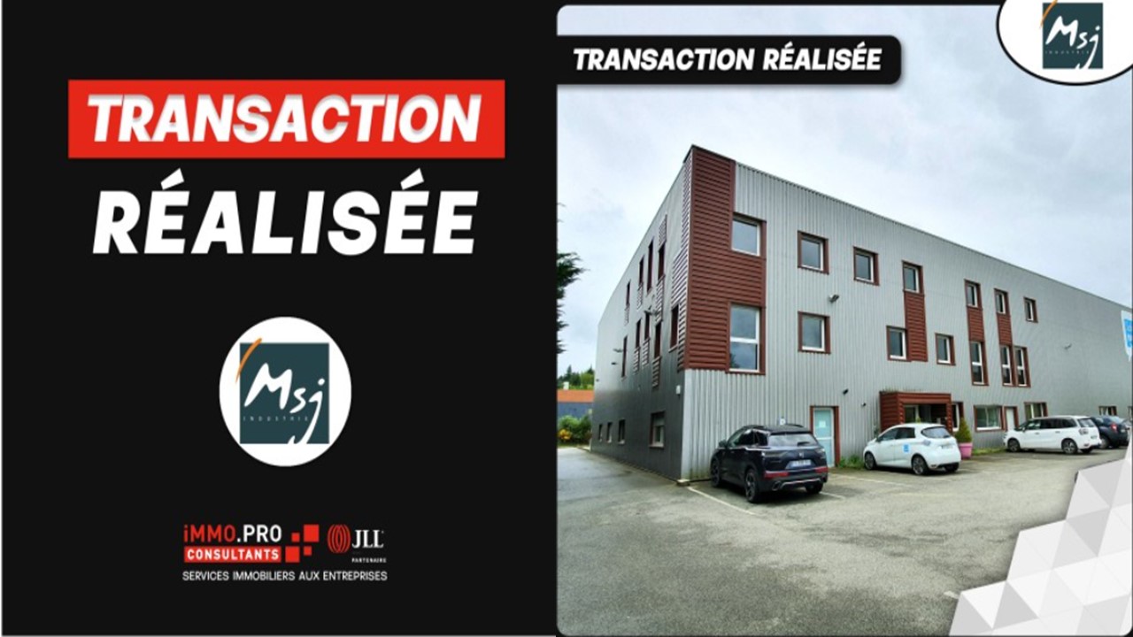 TRANSACTION REALISEE - LOCAL D' ACTIVITES - 2230 M² - SECTEUR THIERS 